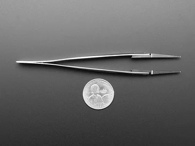 Flat Tip ESD Plastic Tweezers