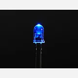 Super Bright Blue 5mm LED (25 pack) - Image 2