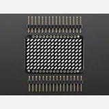 Adafruit LED Charlieplexed Matrix - 9x16 LEDs - Green - Image 3