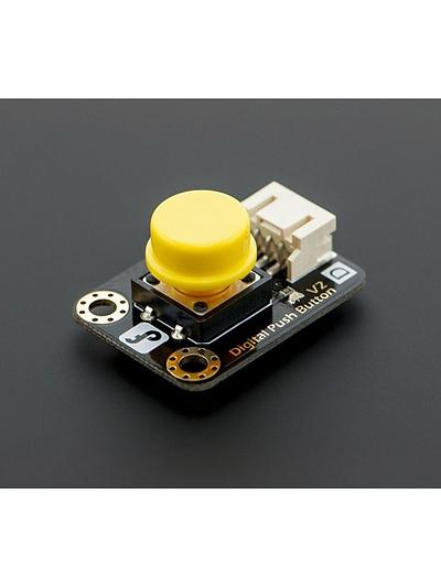 Gravity:Digital Push Button (Yellow)