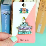Just One More Chapter Lapel Pin - Image 1