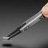 Flat Tip ESD Plastic Tweezers - Image 3