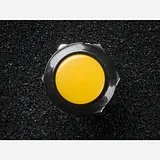 16mm Panel Mount Momentary Pushbutton - Yellow - Image 4