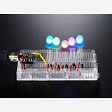 NeoPixel Diffused 8mm Through-Hole LED - 5 Pack - Image 2