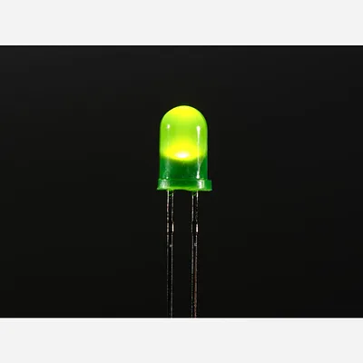 Diffused Green 5mm LED (25 pack)