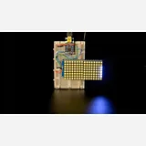 16x8 1.2 LED Matrix + Backpack - Ultra Bright Square White LEDs - Image 4