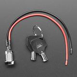 On/Off Round Key Lock - 12mm Diameter - Image 4