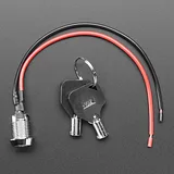 On/Off Round Key Lock - 12mm Diameter - Image 4