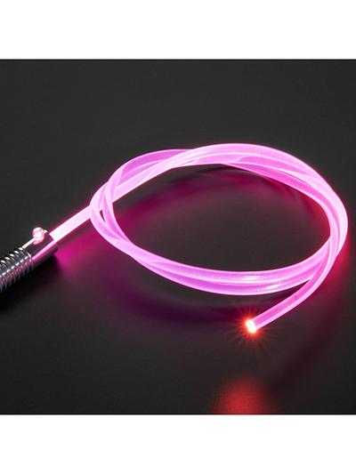 Fiber Optic Light Source - 1 Watt - Pink