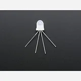 NeoPixel Diffused 8mm Through-Hole LED - 5 Pack - Image 4