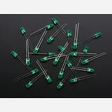 Diffused Green 5mm LED (25 pack) - Image 3