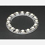 NeoPixel Ring - 16 x 5050 RGBW LEDs w/ Integrated Drivers - Natural White - ~4500K - Image 3