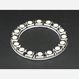 NeoPixel Ring - 16 x 5050 RGBW LEDs w/ Integrated Drivers - Natural White - ~4500K - Image 3