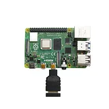 Micro-HDMI to HDMI adapter for Raspberry Pi 4B - Image 1