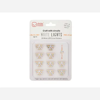 White LEDs MegaPack (30 stickers)