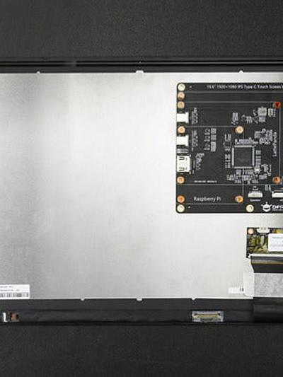 15.6 Inch 1920x1080 IPS Type-C Touch Screen & Display for Raspberry Pi / LattePanda / Jetson Nano Single Board Computer