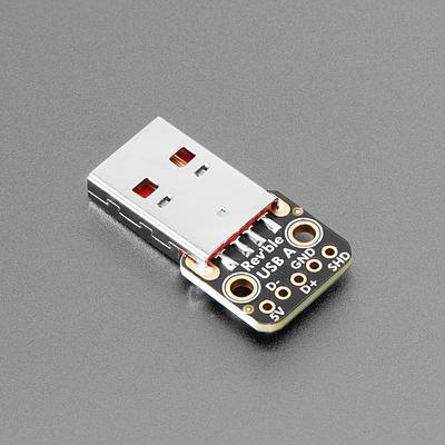 Adafruit Reversible USB Type A Plug Connector Breakout