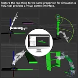 DOFBOT SE AI Vision Robotic Arm with ROS Python Programming (Virtual Machine Version) - Image 2