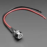 Momentary On/Off Round Key Lock Switch - 12mm Diameter - Image 2