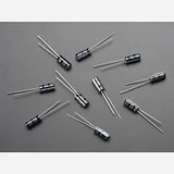 100uF 16V Electrolytic Capacitors - Pack of 10 - Image 3