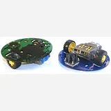 Pololu Robot Chassis RRC01A Solid Green - Image 3