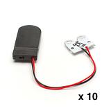 Safe Battery Pack Holder for CR2032 -10 pack - Image 1