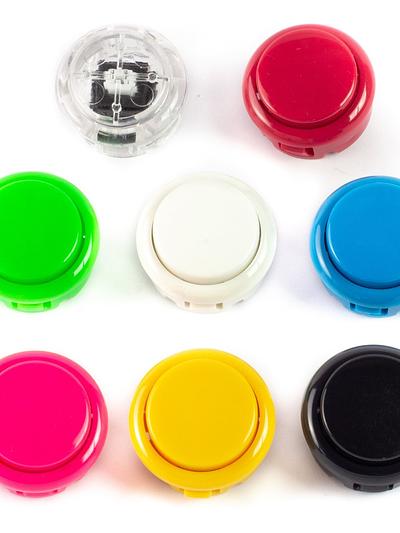 Colourful Arcade Buttons - Blue