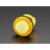 Arcade Button with LED - 30mm Translucent Yellow - Image 1