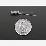 100uF 16V Electrolytic Capacitors - Pack of 10 - Image 4