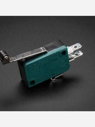 Micro Switch w/Roller Lever - Three Terminal