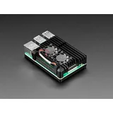 Aluminum Metal Heatsink Raspberry Pi 4 Case with Dual Fans - Image 1