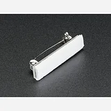 Silver Pin Back with Foam Adhesive - Image 1