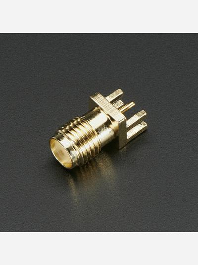 Edge-Launch SMA Connector for 1.6mm / 0.062 Thick PCBs