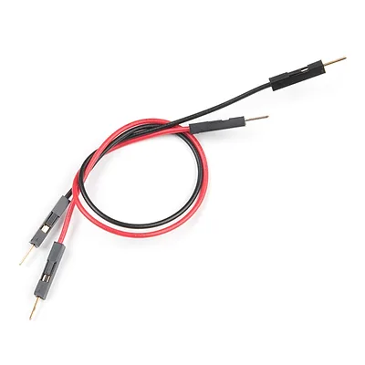 Jumper Wires Premium 6in. M/M - 2 Pack (Red and Black)