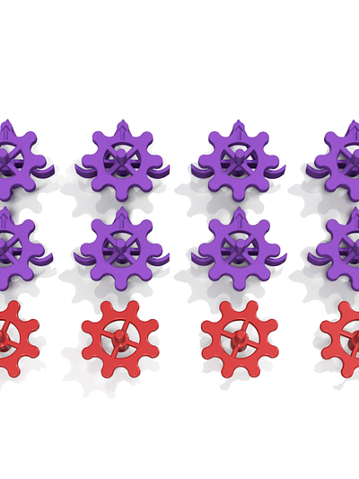 Turing Tumble - Extra gears and gear bits