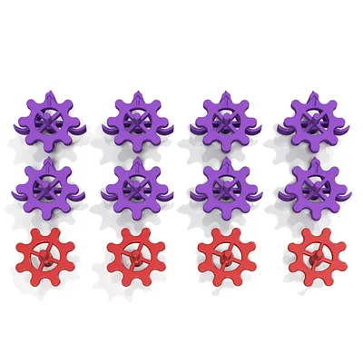 Turing Tumble - Extra gears and gear bits