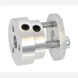 Pololu Aluminum Scooter Wheel Adapter for 1/4 Shaft - Image 6