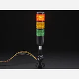 Tower Light - Red Yellow Green Alert Light with Buzzer - 12VDC - Image 3