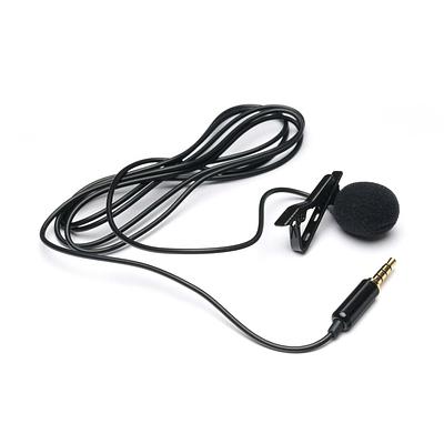 Portable 3.5mm Jack Clip-on Lapel Microphone