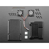 Aluminum Metal Heatsink Raspberry Pi 4 Case with Dual Fans - Image 3