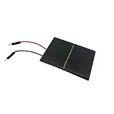 1.5V 400mA 80x60mm Solar Panel with Male Jumper - Image 1