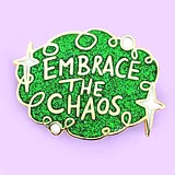 Embrace the Chaos Lapel Pin - Image 3