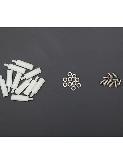 10 sets M3 * 20 nylon standoffs