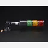 Tower Light - Red Yellow Green Alert Light with Buzzer - 12VDC - Image 1