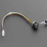 USB Type C Screw Panel Mount to 6 pin JST PH Cable - Image 1