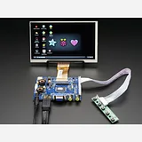 HDMI 4 Pi: 7 Display  Audio 1024x600 - HDMI/VGA/NTSC/PAL - Image 2