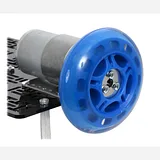 Pololu Aluminum Scooter Wheel Adapter for 1/4 Shaft - Image 5