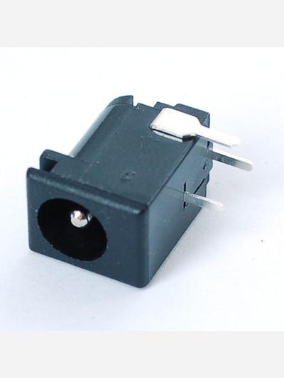 Breadboard-friendly 2.1mm DC barrel jack