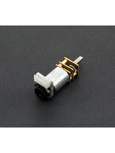 Micro DC Geared motor  w/Encoder- 6V 155RPM 100:1