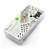 Elecrow Electronic Kit Bundle with Breadboard Cable Resistor, Capacitor, LED, Potentiometer - Image 2
